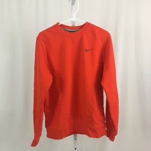 Bright Orange Nike Crewneck Sweateshirt